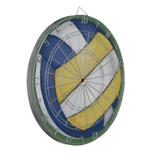 Volleyball Dartbord (Voorkant Links)