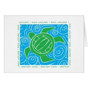 Volleyball de plage de tortue
