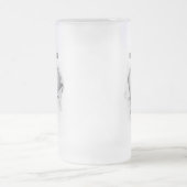 Volleyball déchirée bière Mug (Centre)