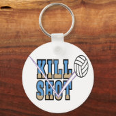 Volleyball: Dood Shot Sleutelhanger (Voorkant)
