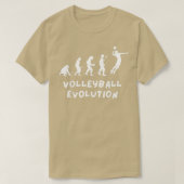 Volleyball Evolution Funny  T-shirt (Design voorkant)