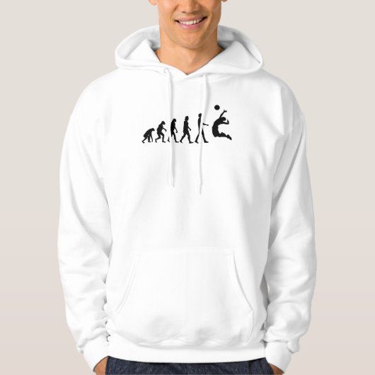 Volleyball Evolution Hoodie (Voorkant)
