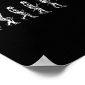 Volleyball Evolution of Man Funny Vball Player Bea Poster (Hoek)