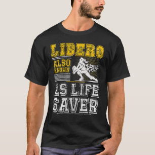 Volleyball for Men and Women Libero, ook bekend al T-shirt