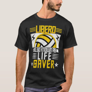Volleyball for Men and Women Libero, ook bekend al T-shirt