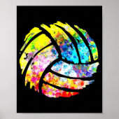 Volleyball Fun-cadeaus voor vaders moeders coach Poster (Voorkant)