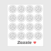 Volleyball Game Day Sports Reminder Planner Sticker (Vel)