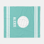 Volleyball Gepersonaliseerde Kinderen Fleece Deken (Voorkant (Horizontaal))
