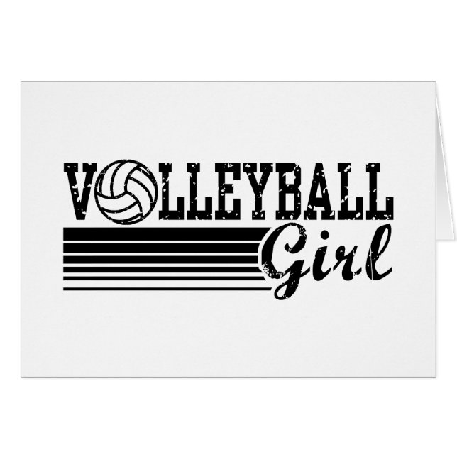 Volleyball Girl (Voorkant Horizontaal)