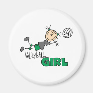 Volleyball Girl Magneet