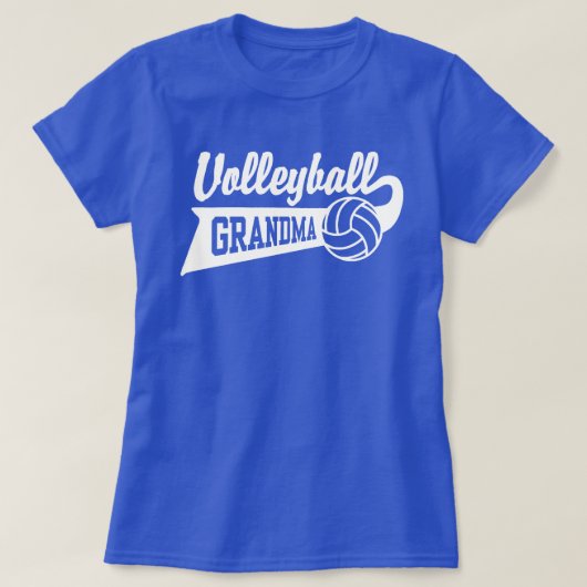 Volleyball Grandma T-shirt (Design voorkant)