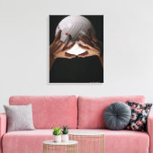 Volleyball Hands Canvas Afdruk (Insitu (Woonkamer))