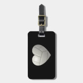Volleyball Heart Bagagelabel (Voorkant verticaal)