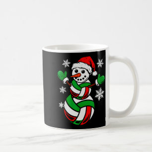 Volleyball Kerstman Hoed Sneeuwman Kerstmis Grappi Koffiemok