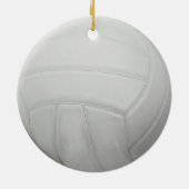 Volleyball-kerstversiering Keramisch Ornament (Achterkant)