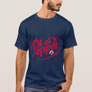 Volleyball Laat Peper Schep vrienden T-shirt