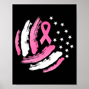 Volleyball lint lint Borstkanker Bewustzijn Gesche Poster
