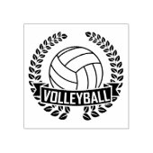 Volleyball Logo Rubberstempel (Afrduk)