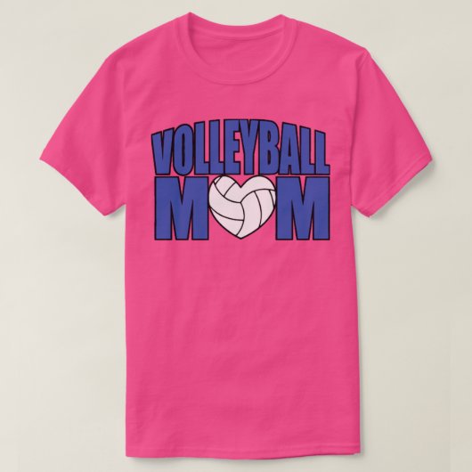 Volleyball mama8 t-shirt (Design voorkant)