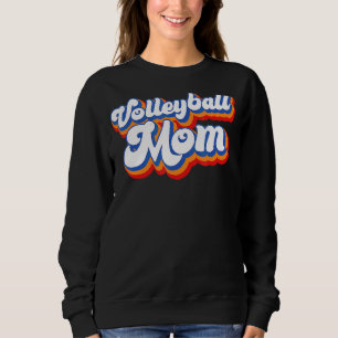 Volleyball mama Leopard Ball mama Moederdag Gift Trui