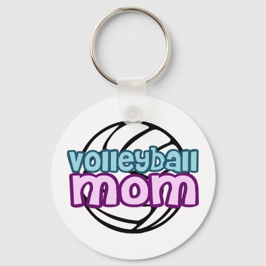 Volleyball mama sleutelhanger (Voorkant)