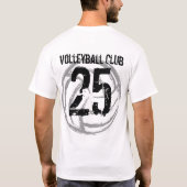 Volleyball-microfiber - t-shirt (Achterkant)
