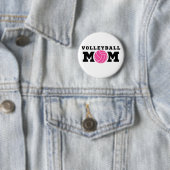 VOLLEYBALL MOM RONDE BUTTON 5,7 CM (In situ)