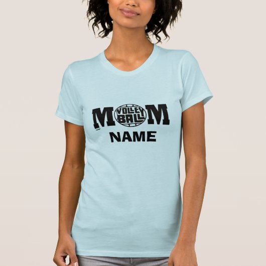 VOLLEYBALL MOM T SHIRT (DOUANE) (Voorkant)