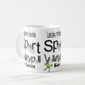 Volleyball Mugs Sports (Devant gauche)