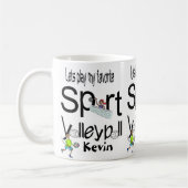 Volleyball Mugs Sports (Gauche)