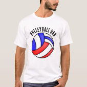 Volleyball Pap T-shirt (Voorkant)