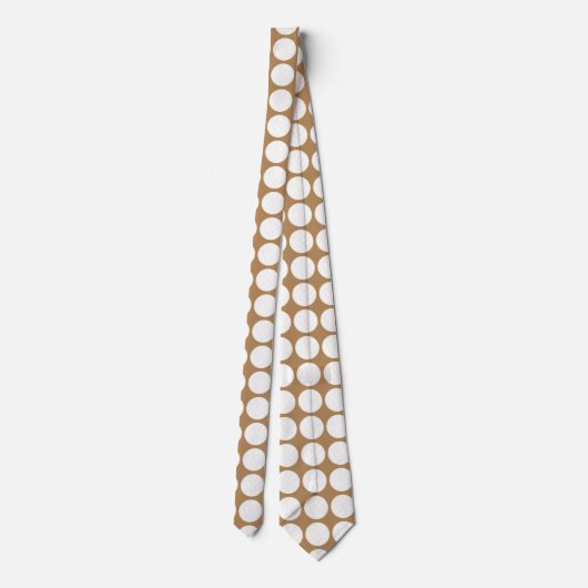 Volleyball Pattered Custom Stropdas (Achterkant)