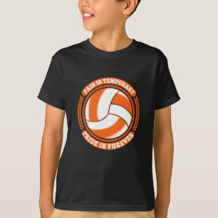 Volleyball - Pijn Tijdelijke Pride Forever T-shirt