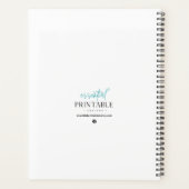 Volleyball Planner, Motivational Game Sequences Planner (Achterkant)