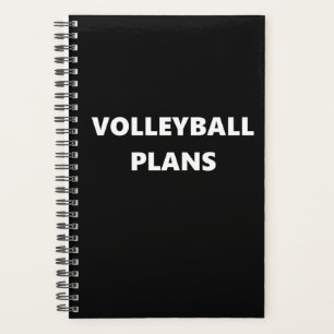Volleyball Planner Sportthema Volleybalplannen