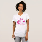 Volleyball Play voor Breast Cancer Awareness Shirt (Voorkant volledig)