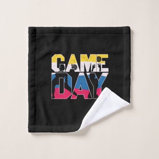 Volleyball Player | Game Day Volleyball (Gant de toilette)