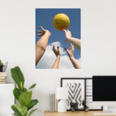 Volleyball Poster (Thuiskantoor)