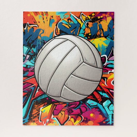 Volleyball Puzzle Legpuzzel (Verticaal)