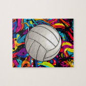 Volleyball Puzzle Legpuzzel (Horizontaal)