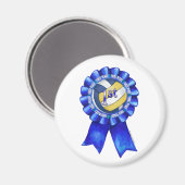 Volleyball Ribbons 1st Magneet (Voorkant / Achterkant)