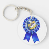 Volleyball Ribbons 1st Sleutelhanger (Voorkant)