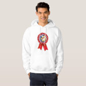 Volleyball Ribbons 2de Hoodie (Voorkant volledig)