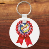 Volleyball Ribbons 2de Sleutelhanger (Voorkant)