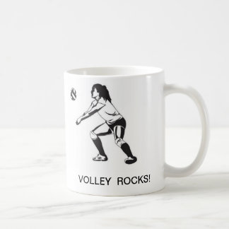 VOLLEYBALL ROCKS!Coffee Mug