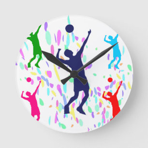 VOLLEYBALL RONDE KLOK