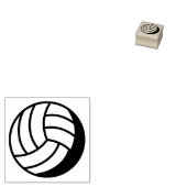 Volleyball Rubberstempel (Gestempeld)