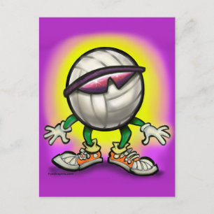 Volleyball Shades Briefkaart