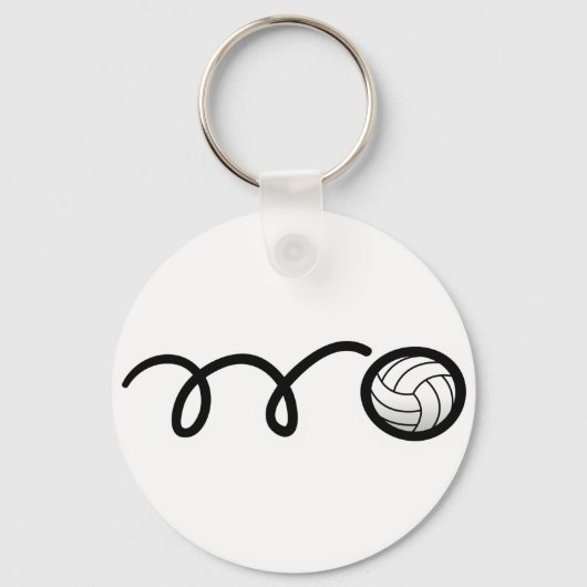 Volleyball Sleutelhanger (Voorkant)