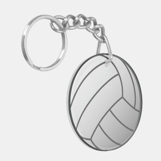 Volleyball Sleutelhanger (Voorkant Links)